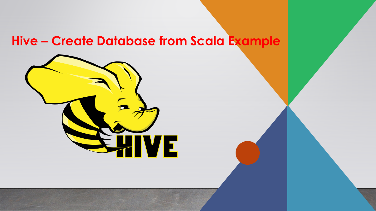 Read more about the article Hive – Create Database from Scala Example
