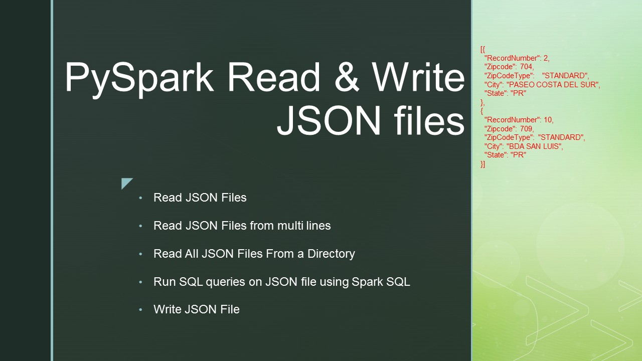 You are currently viewing PySpark Read JSON file into DataFrame