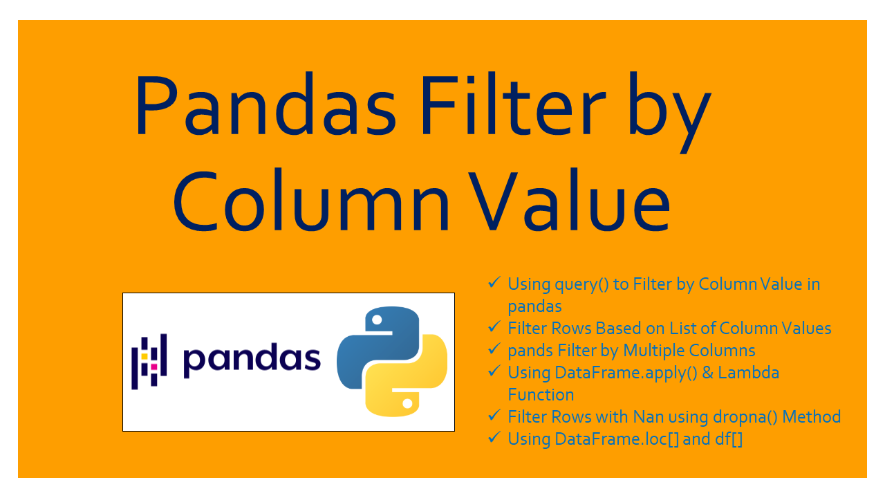 You are currently viewing Pandas Filter by Column Value