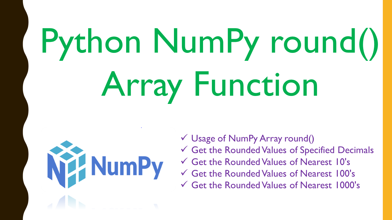 You are currently viewing Python NumPy round() Array Function