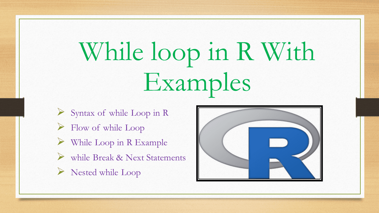 Read more about the article While Loop in R with Examples